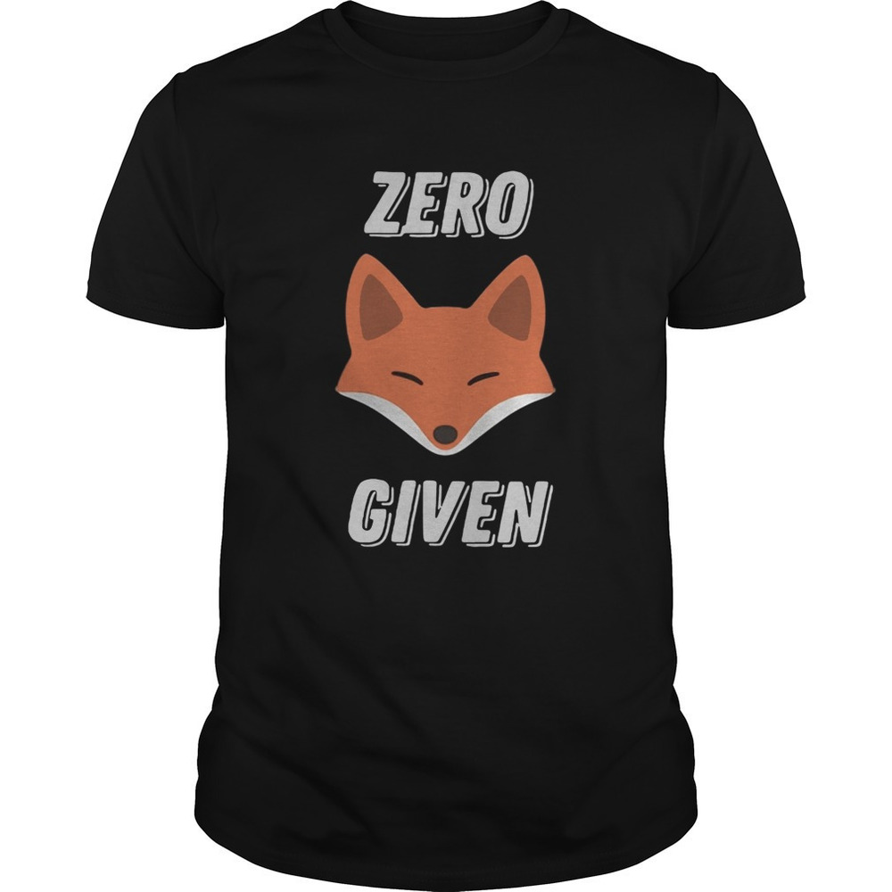 Fox Zero Given Shirt